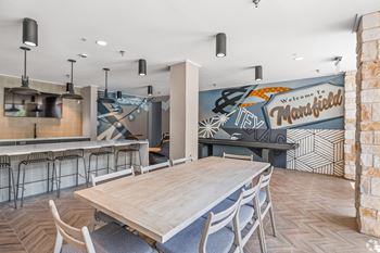 Dining and kitchen